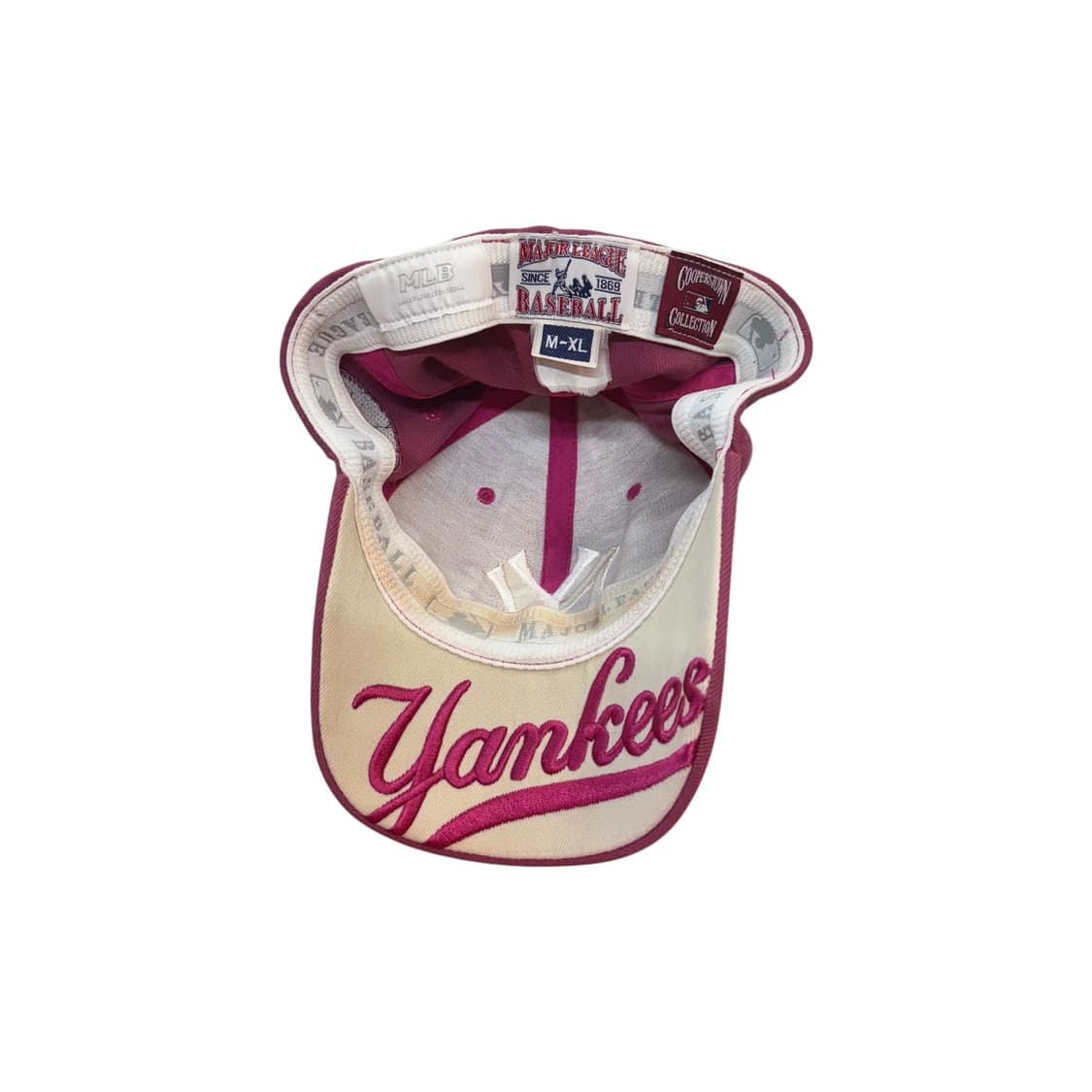 mlb 핑크 뉴욕 양키스 쿠퍼스타운 캡 상품이미지5