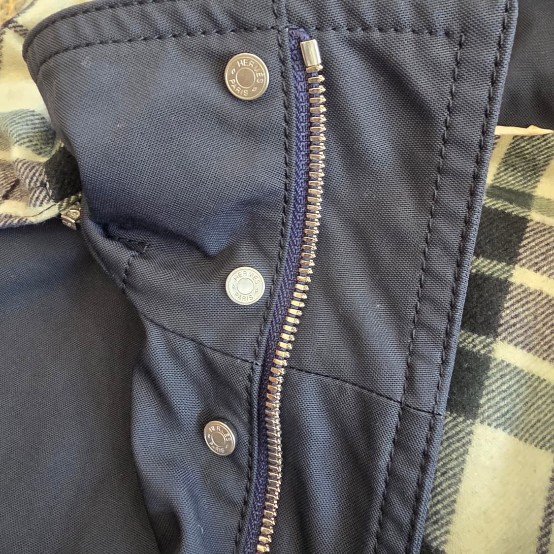 에르메스 최상급 케시미어 유틸리터리언 켄바스 필드 자켓 야상 코트 상품이미지7