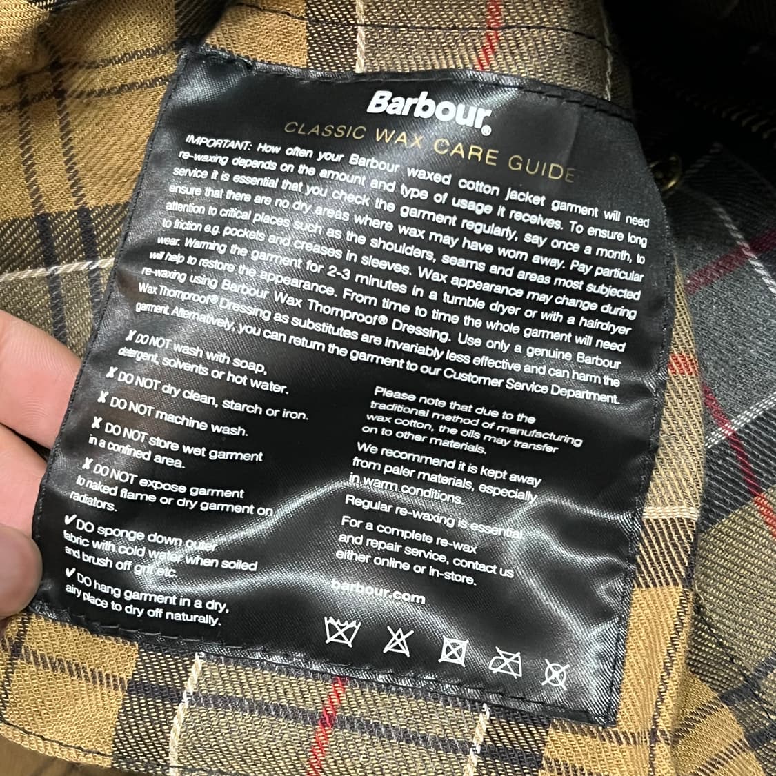  바버 인터네셔널 헌팅 자켓 y14462 상품이미지6