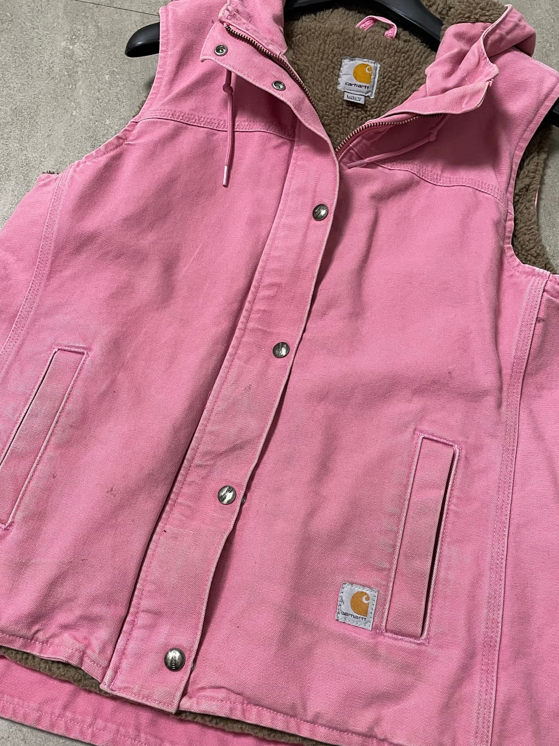 칼하트 양털 조끼 상품이미지2