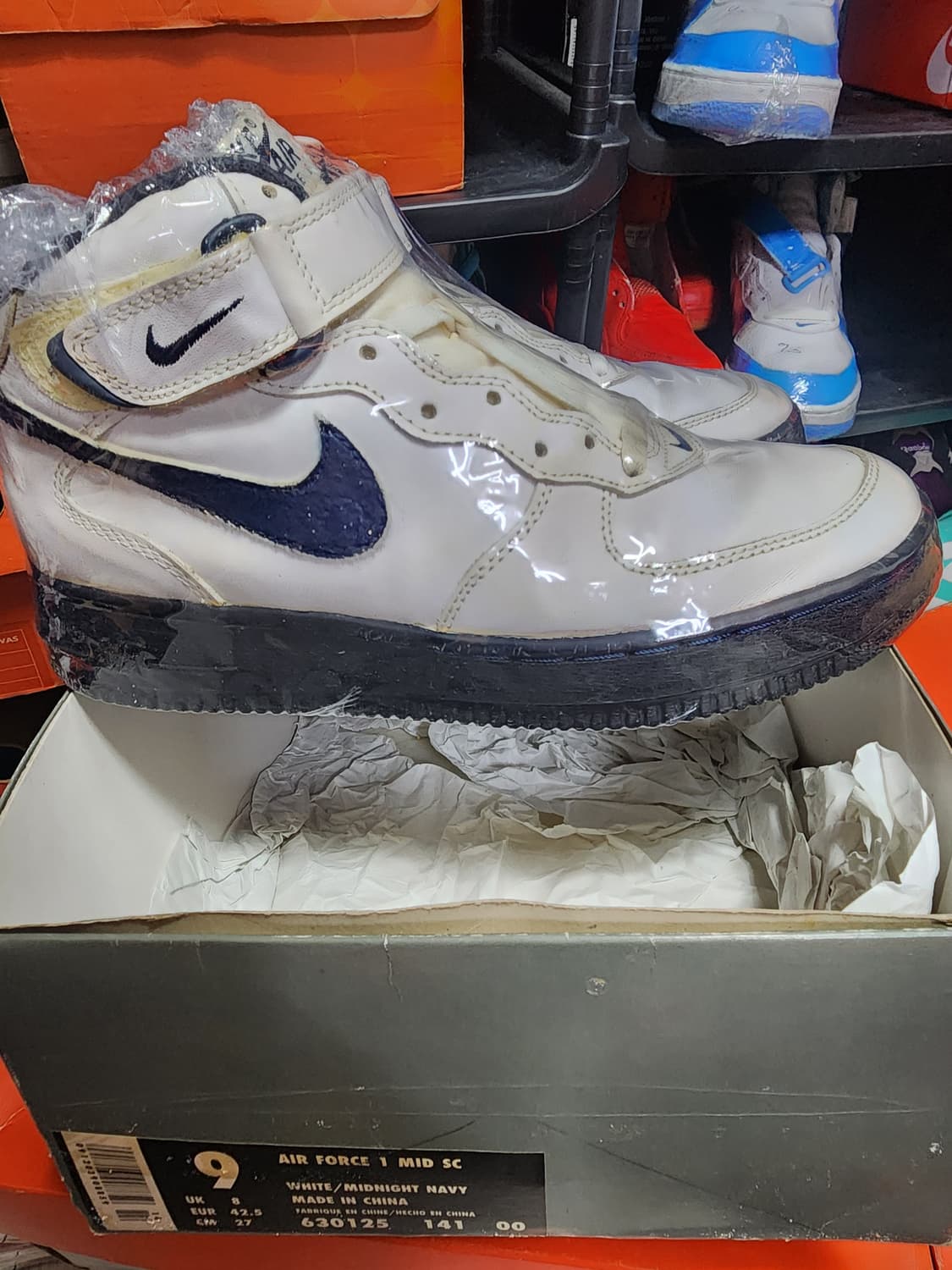 나이키 에어포스1 남색완창  상품이미지1