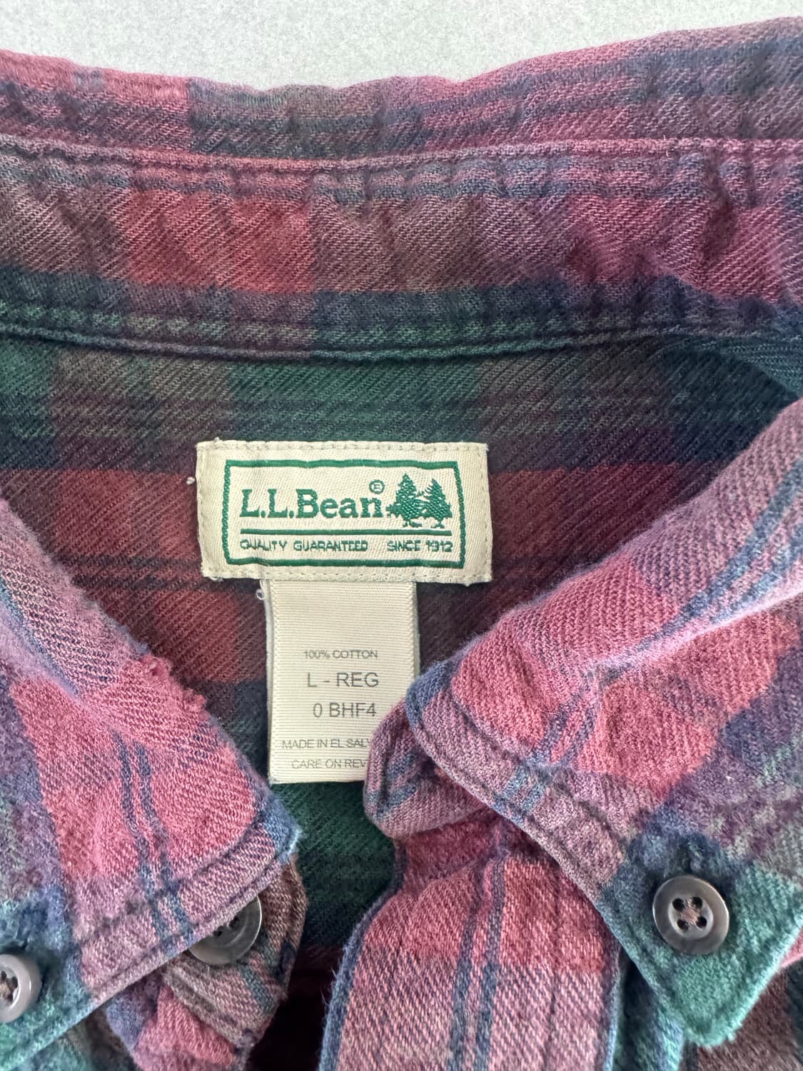 90’s 빈티지 LL Bean 셔츠 L 상품이미지3