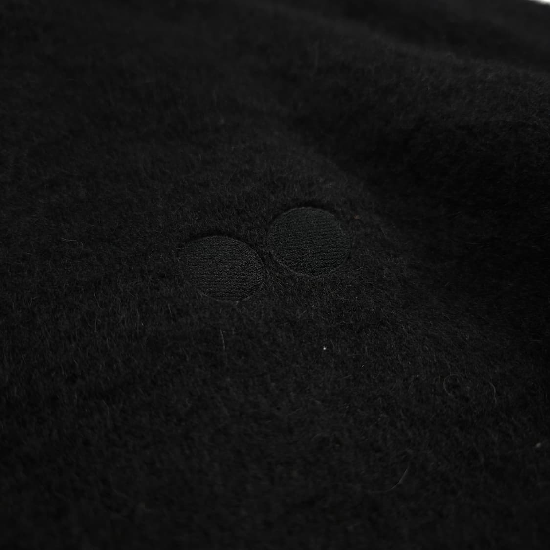 송지오 블랙 미니멀 앙고라 스웨터 (XL) 상품이미지3