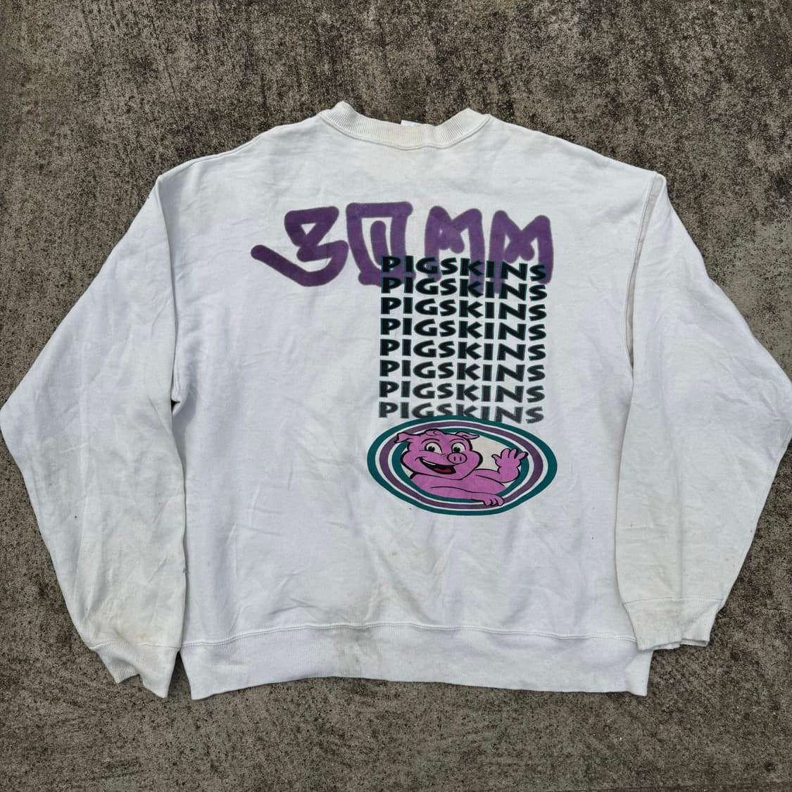 [XL] 90s Hanes 프린팅 스웻셔츠 상품이미지1