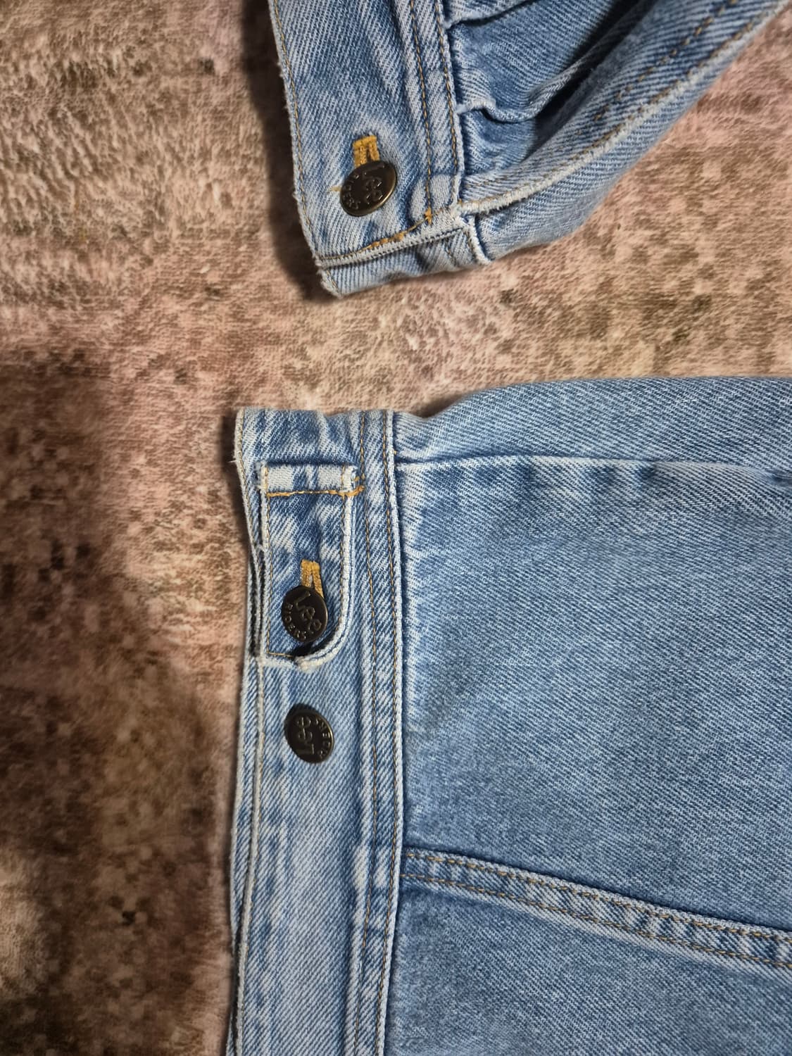 90년대 Lee 리 라이더 산포라이즈 데님 연청자켓 상품이미지3