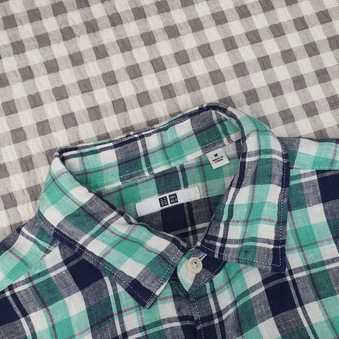 유니클로 마100 긴소매 셔츠 남자95 상품이미지2