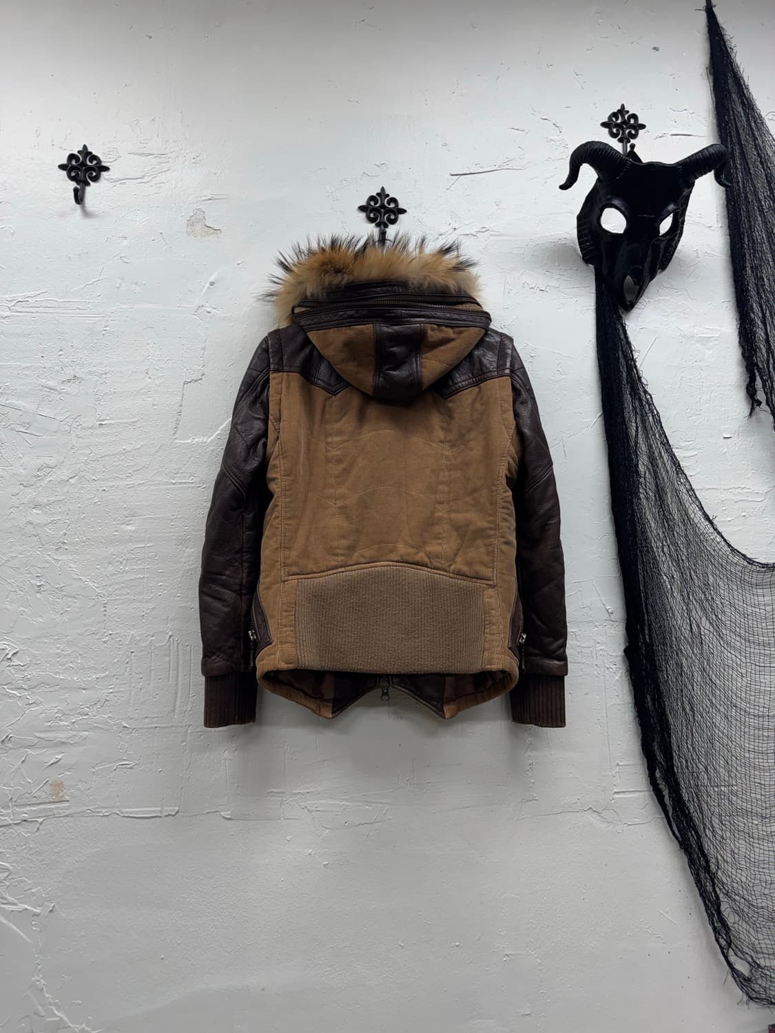 Luv maison 00s trimming fur hunter jacke 상품이미지6