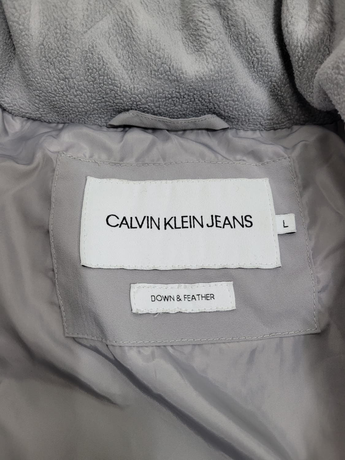 Calvin Klein 20FW 캘빈클라인 다운 푸퍼 패딩 재킷 / L 상품이미지6