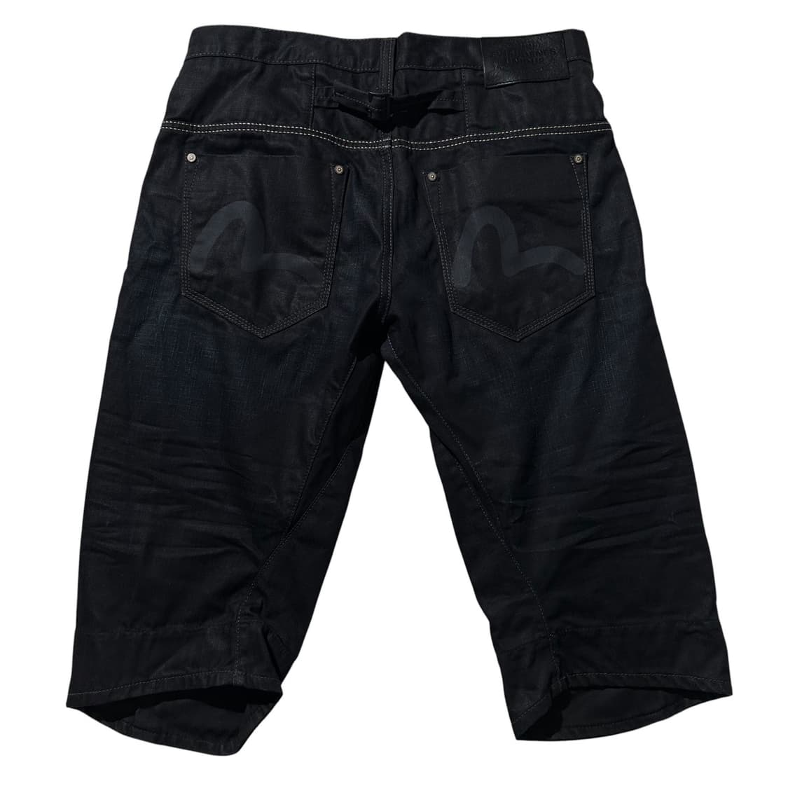 에비수 엔지니어드 데님 코팅 하프 팬츠 상품이미지1