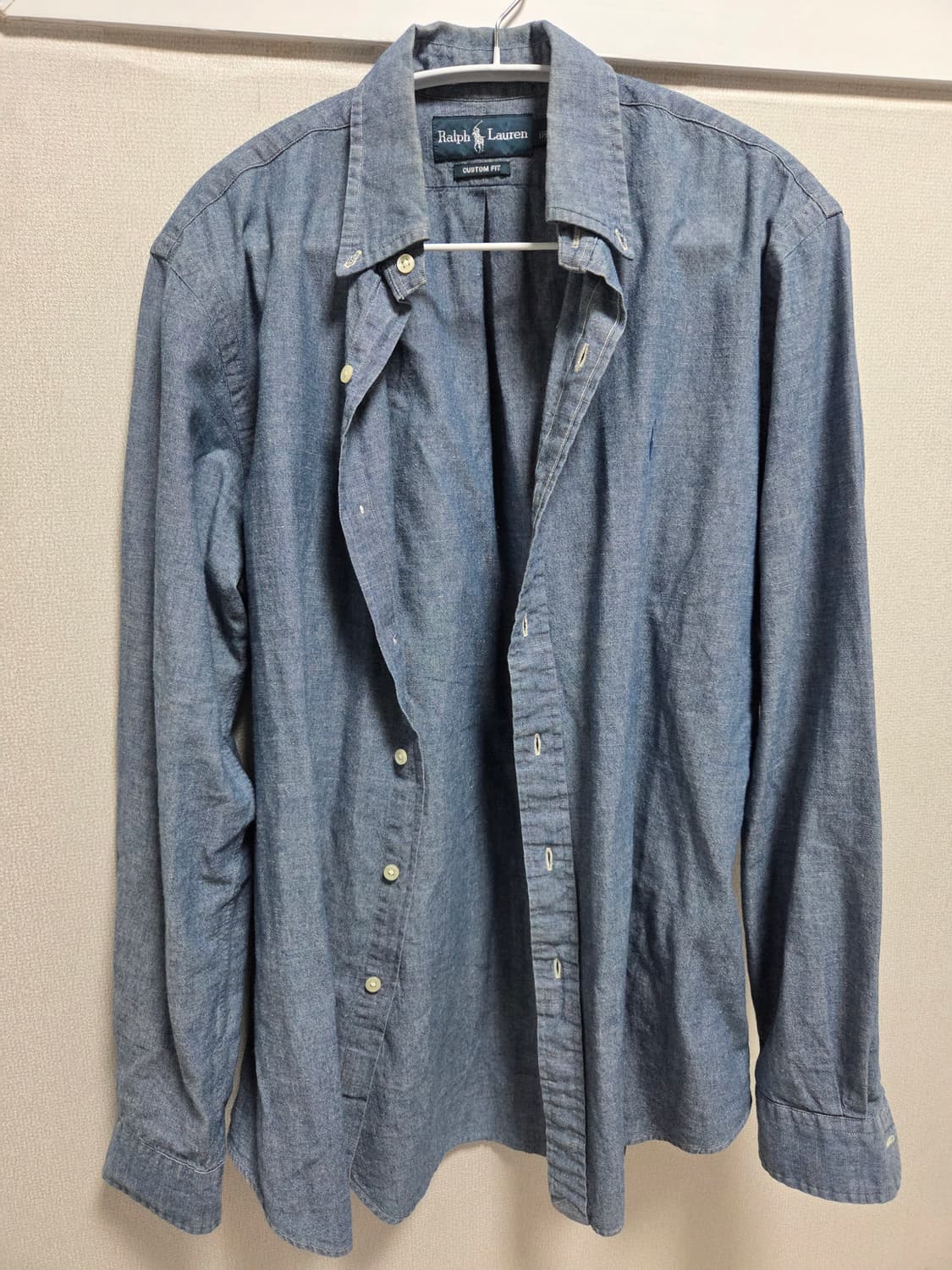 폴로 랄프로렌 포니 샴브레이 데님 셔츠 상품이미지1