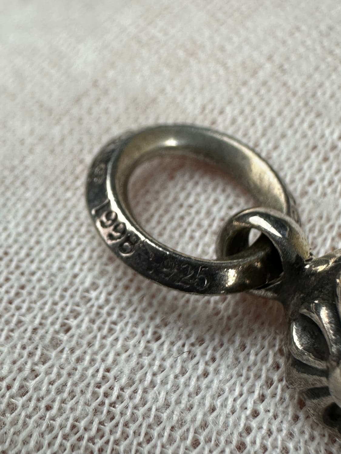 [OS] 정품 크롬하츠 원 볼 타이니 크로스 참 상품이미지5