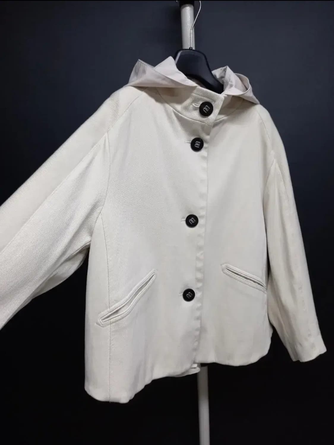 마인 MINE  춘추 후드 야상점퍼 F 33-77 상품이미지4