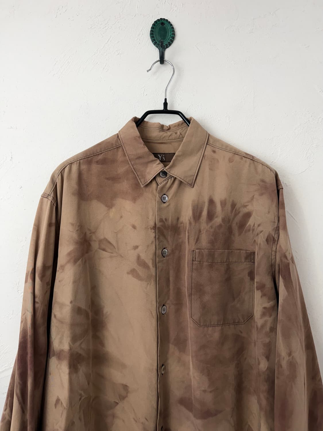 요지 야마모토 블리치드 레이온 셔츠 상품이미지2