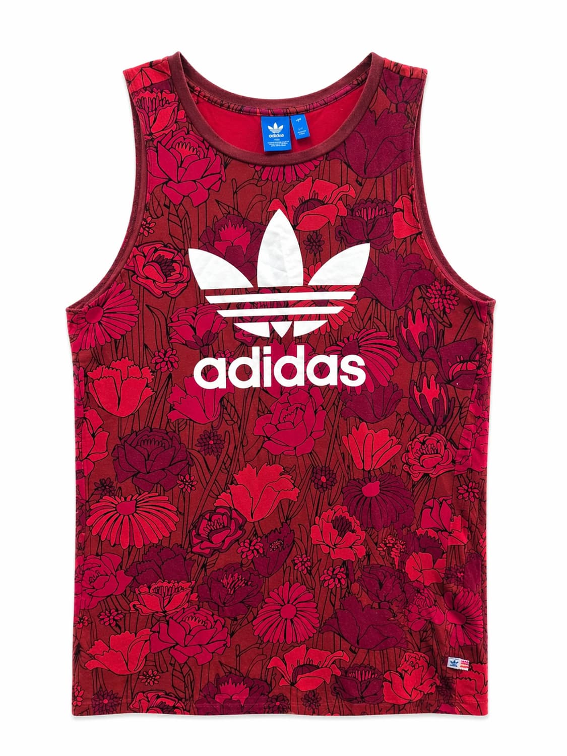 아디다스 플라워 패턴 민소매 티셔츠 085 상품이미지1