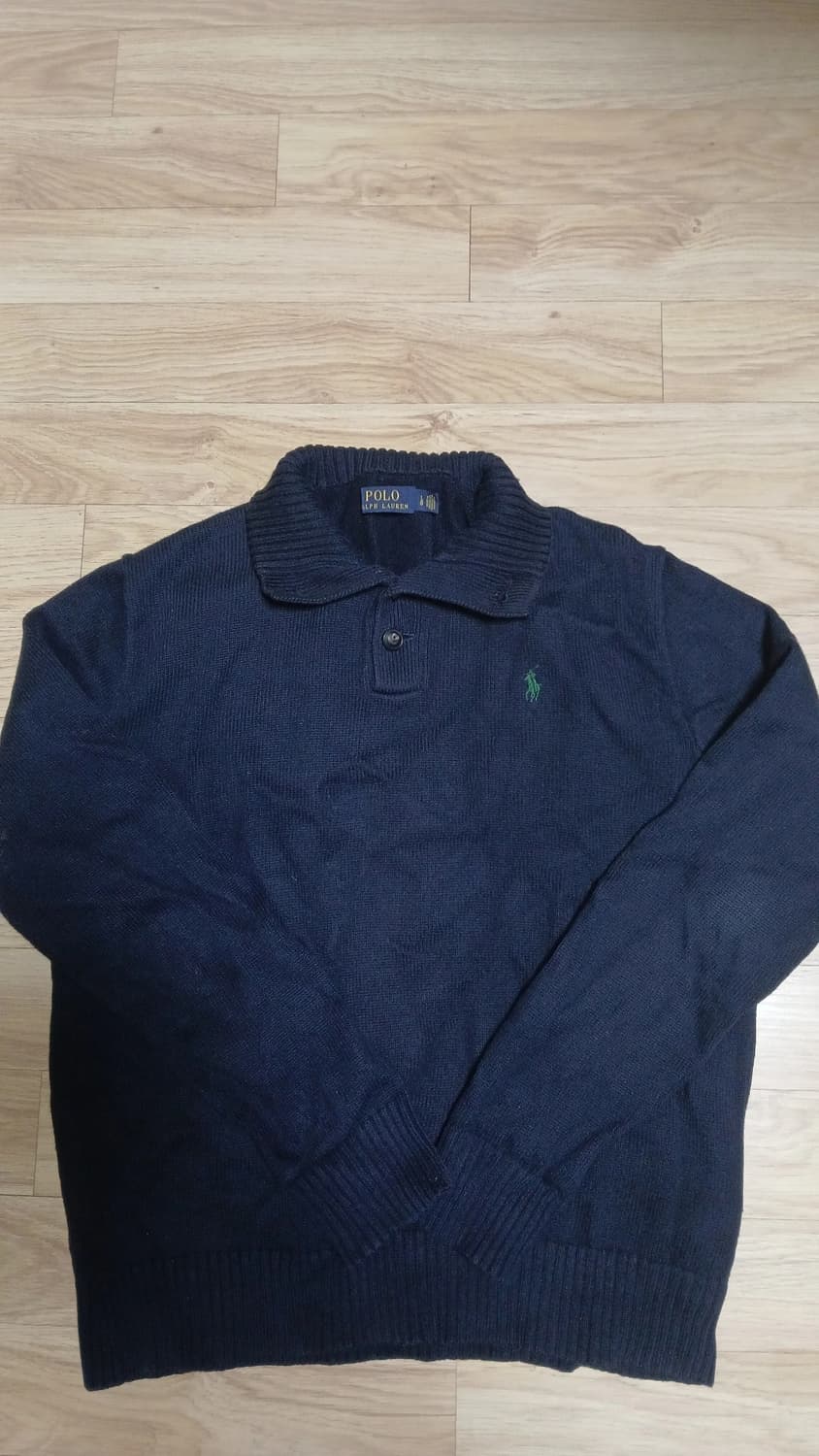 폴로 랄프로렌 3넥 버튼 스웨터 상품이미지1