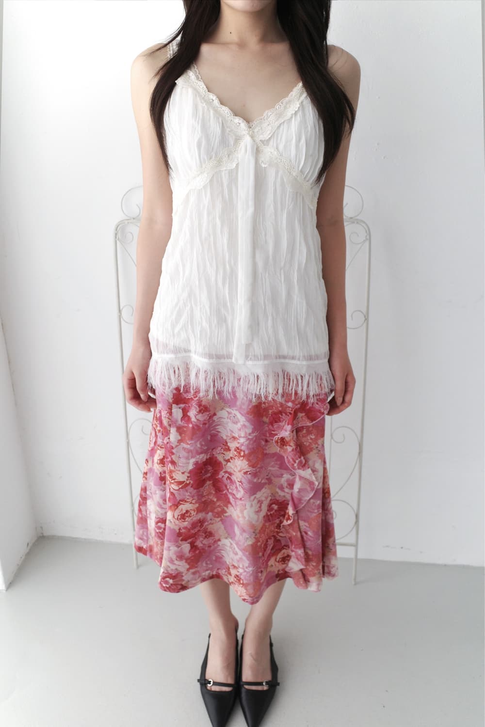 flower frill skirt 상품이미지8