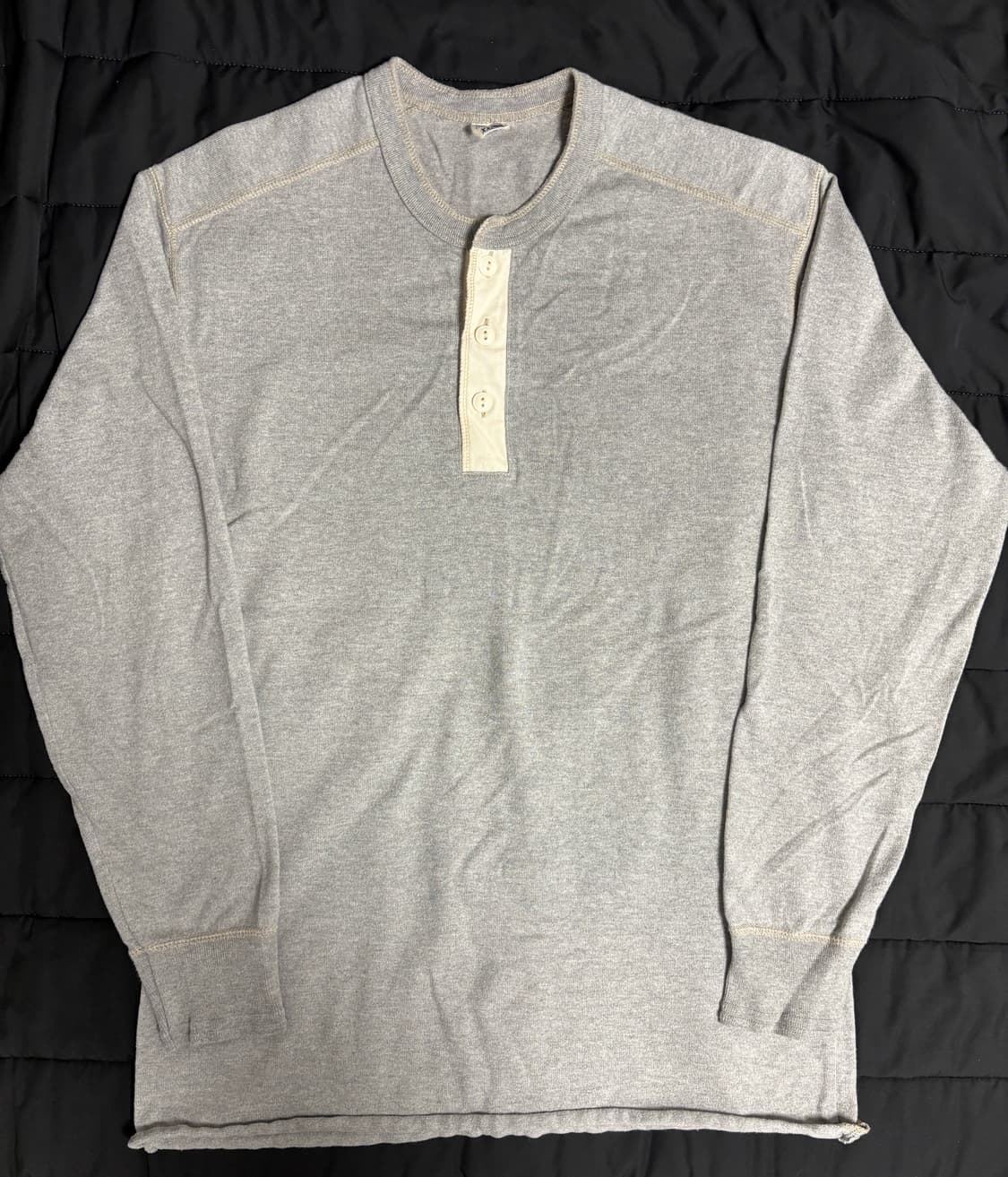 [XL]페로우즈 헨리넥 그레이색상 판매. 상품이미지1