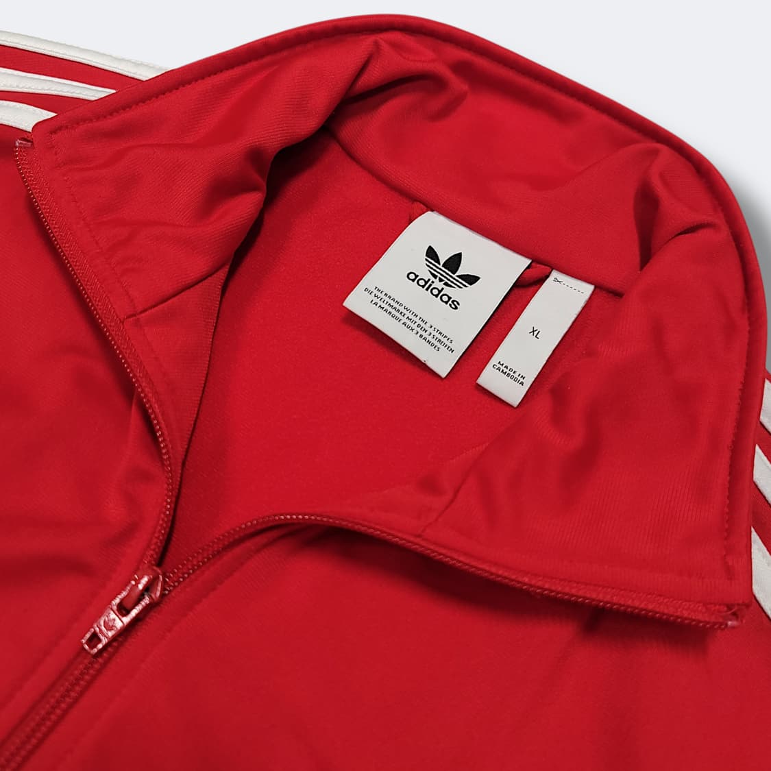 [XL] 아디다스 레드&화이트라인 클래식 파이어버드 트랙탑 져지 상품이미지8