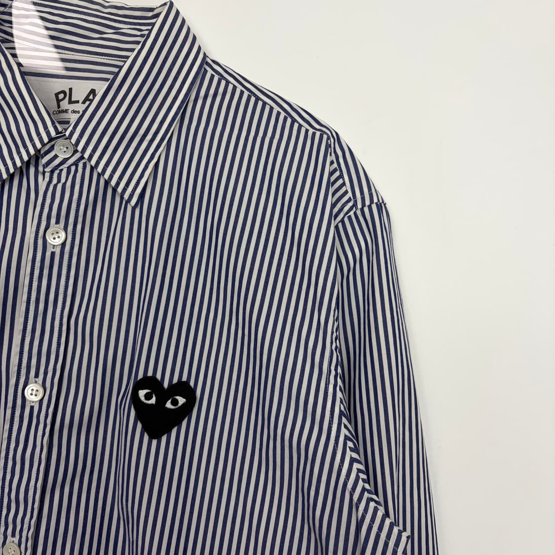 꼼데가르송 와펭 스트라이프 셔츠 상품이미지4