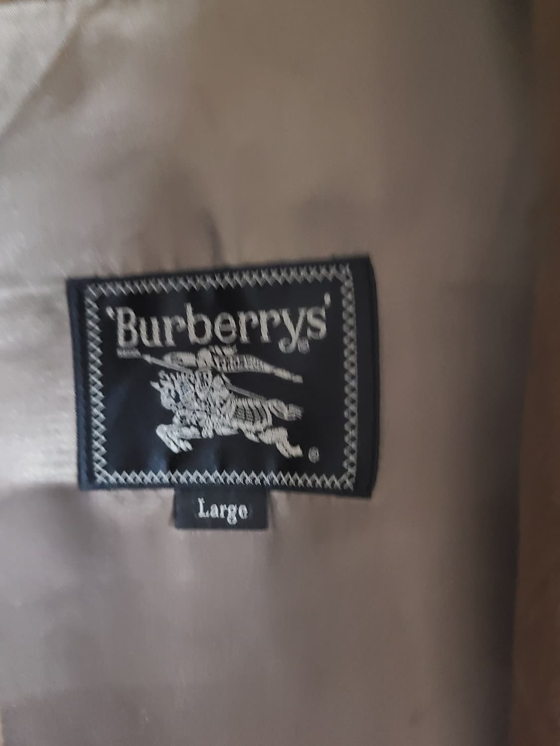 버버리 정품 울 블루종 자켓(M-L) 상품이미지9