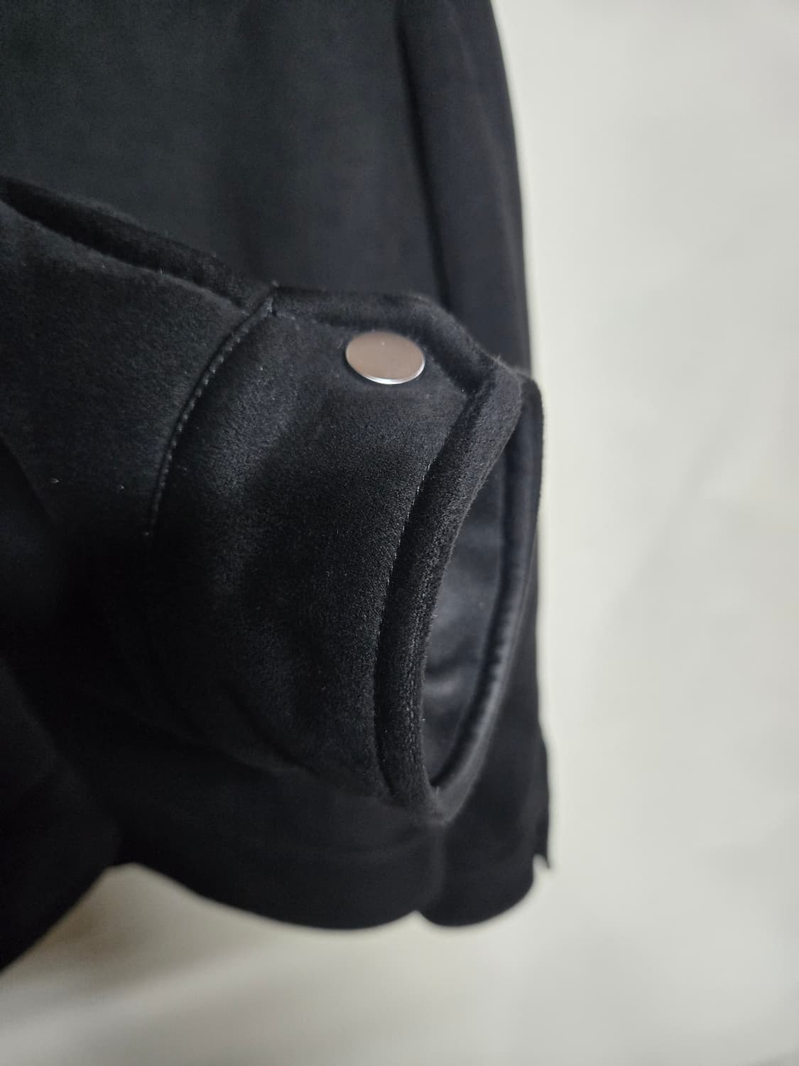 자라 남성 블랙 스웨이드 무스탕 자켓 XL 상품이미지4