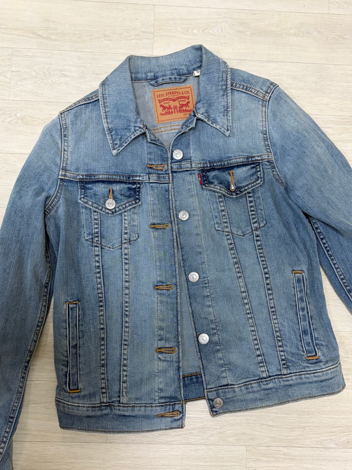 리바이스 청자켓 s사이즈 상품이미지1