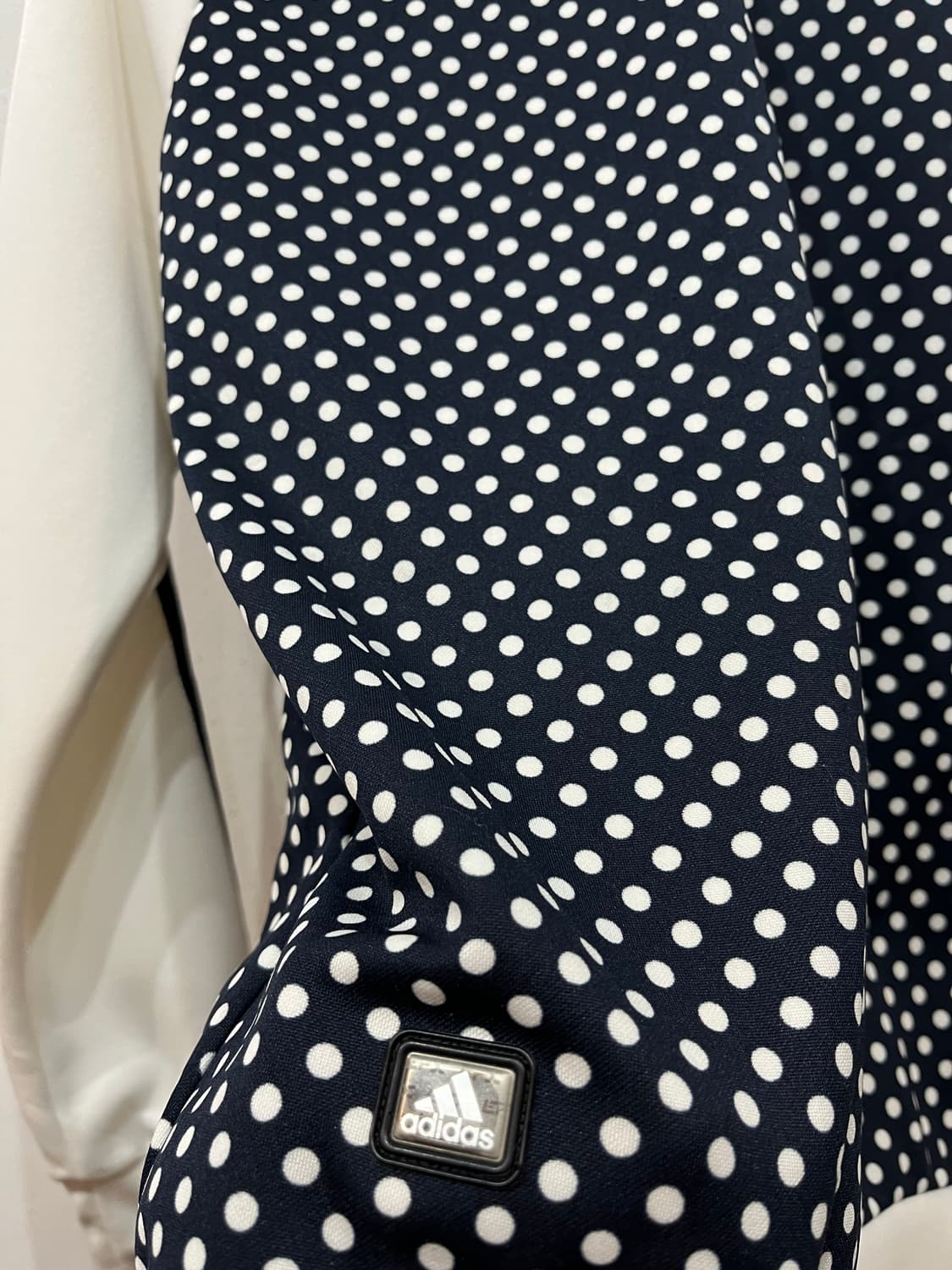 아디다스 도트 땡땡이 화이트 트랙탑 져지 상품이미지5