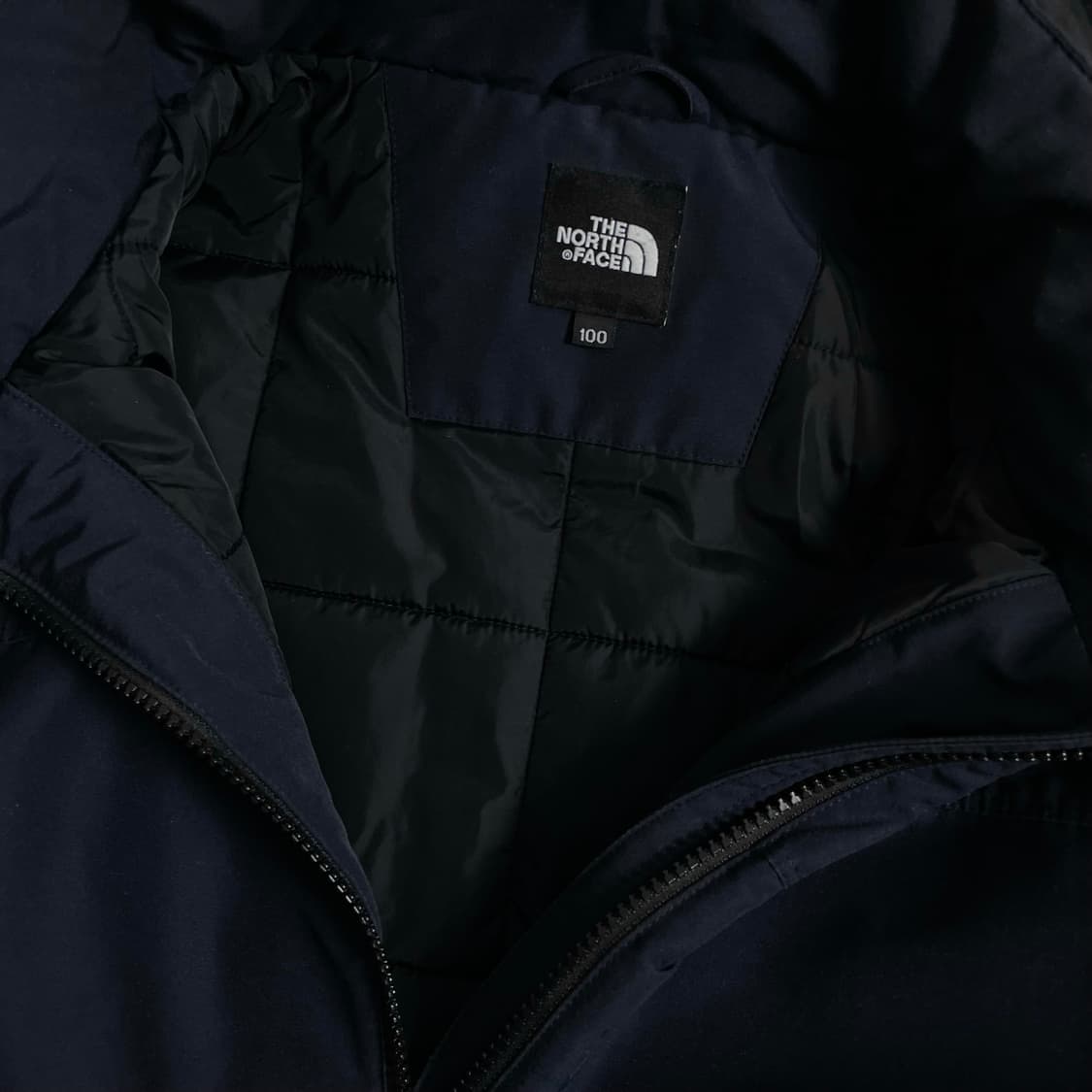 노스페이스 퀄팅 유틸리티 후드 점퍼 네이비y 3818 상품이미지5