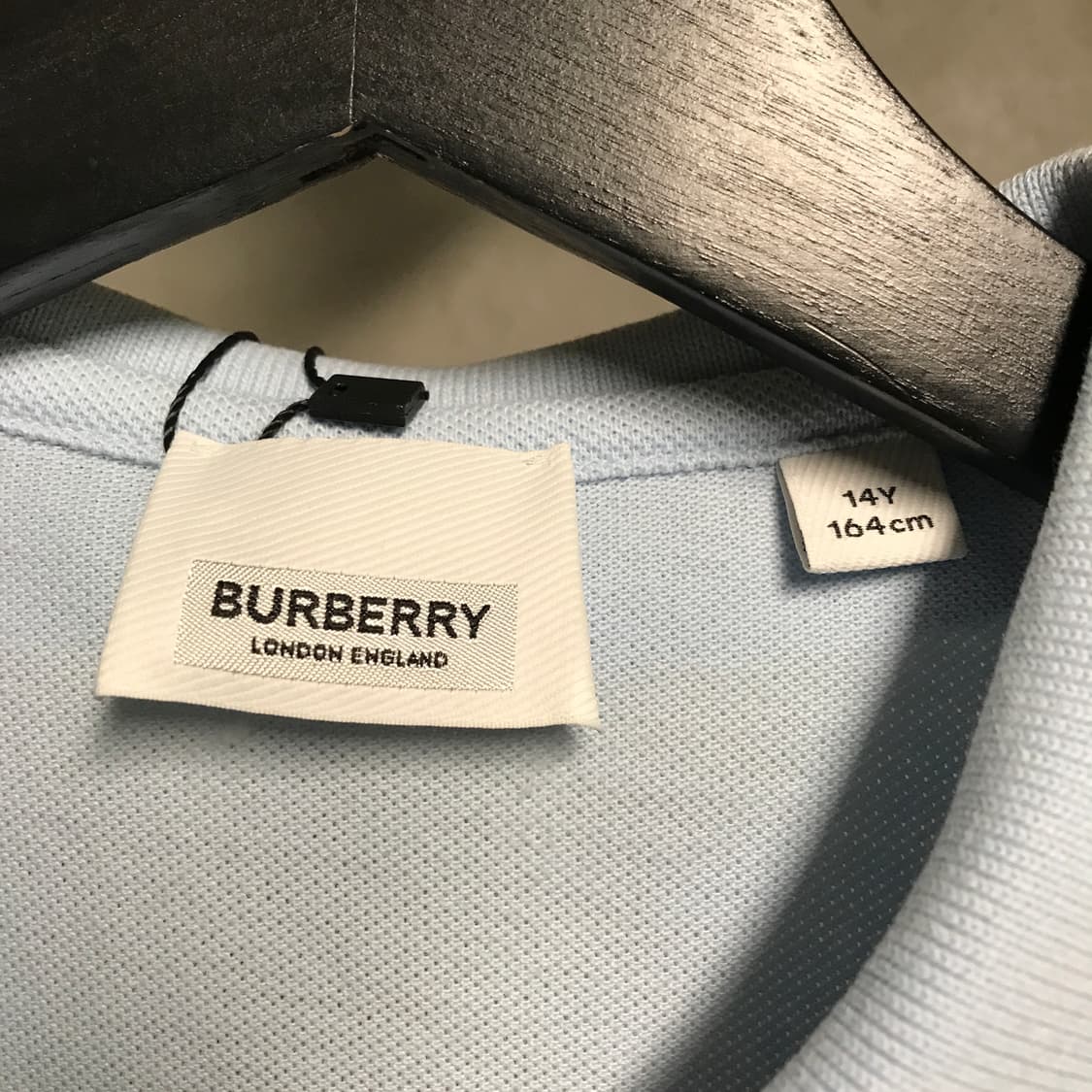 버버리 PK 반팔 카라티 14Y(W) 상품이미지5