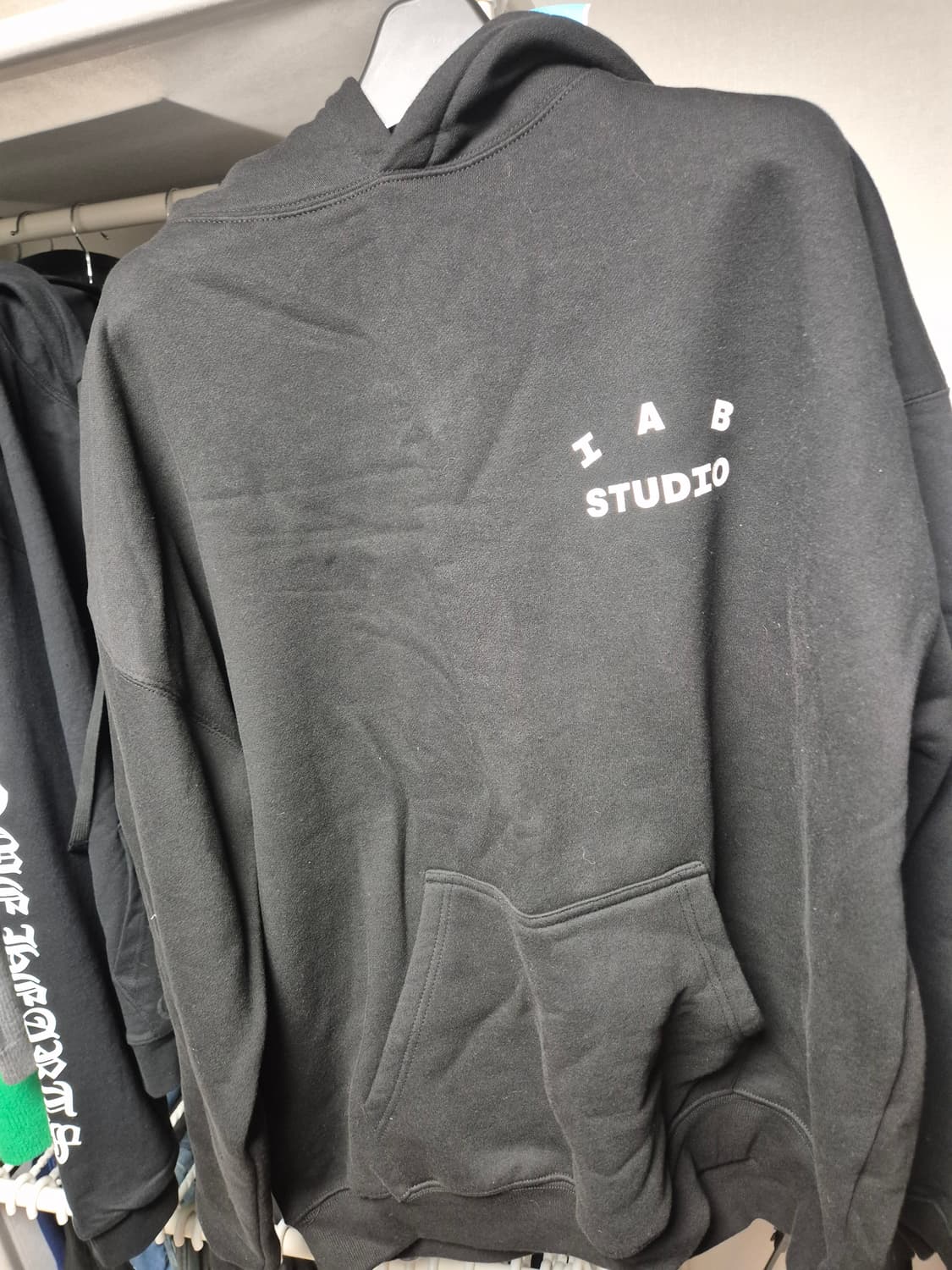 아이앱 스튜디오 후드 블랙XXL 상품이미지1