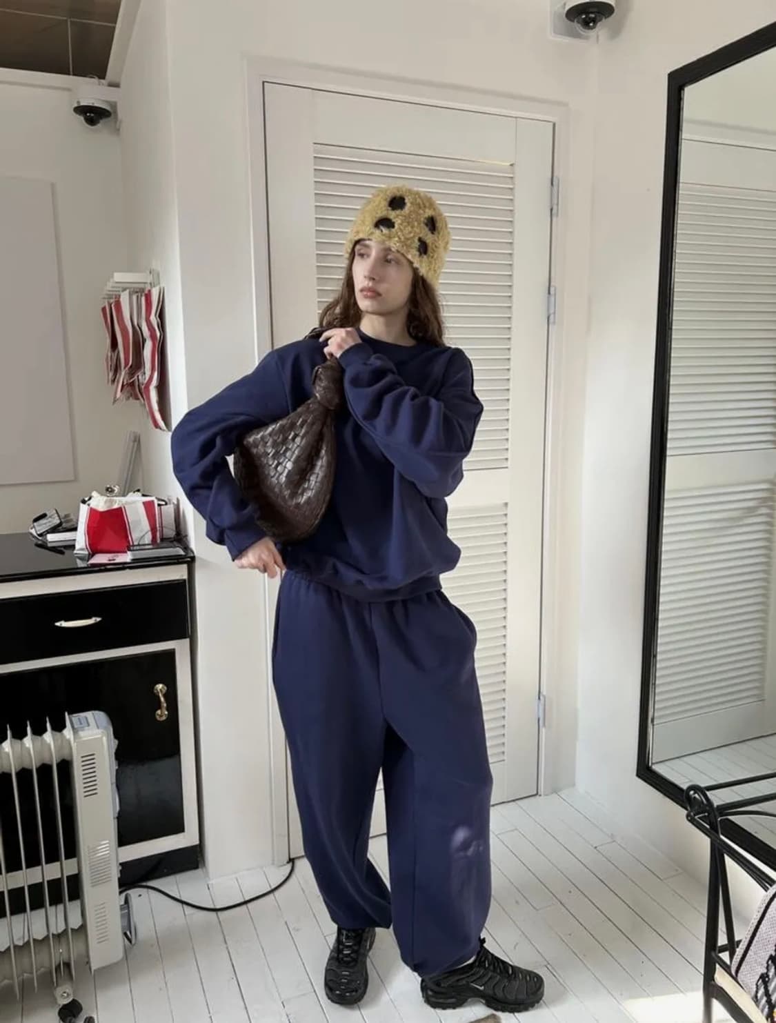 어텐즈 제니팬츠 Navy Basic Sweat pants 상품이미지3