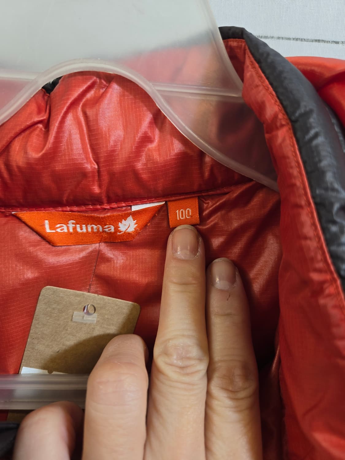 라푸마 블랙 경량 패딩 점퍼 상품이미지9