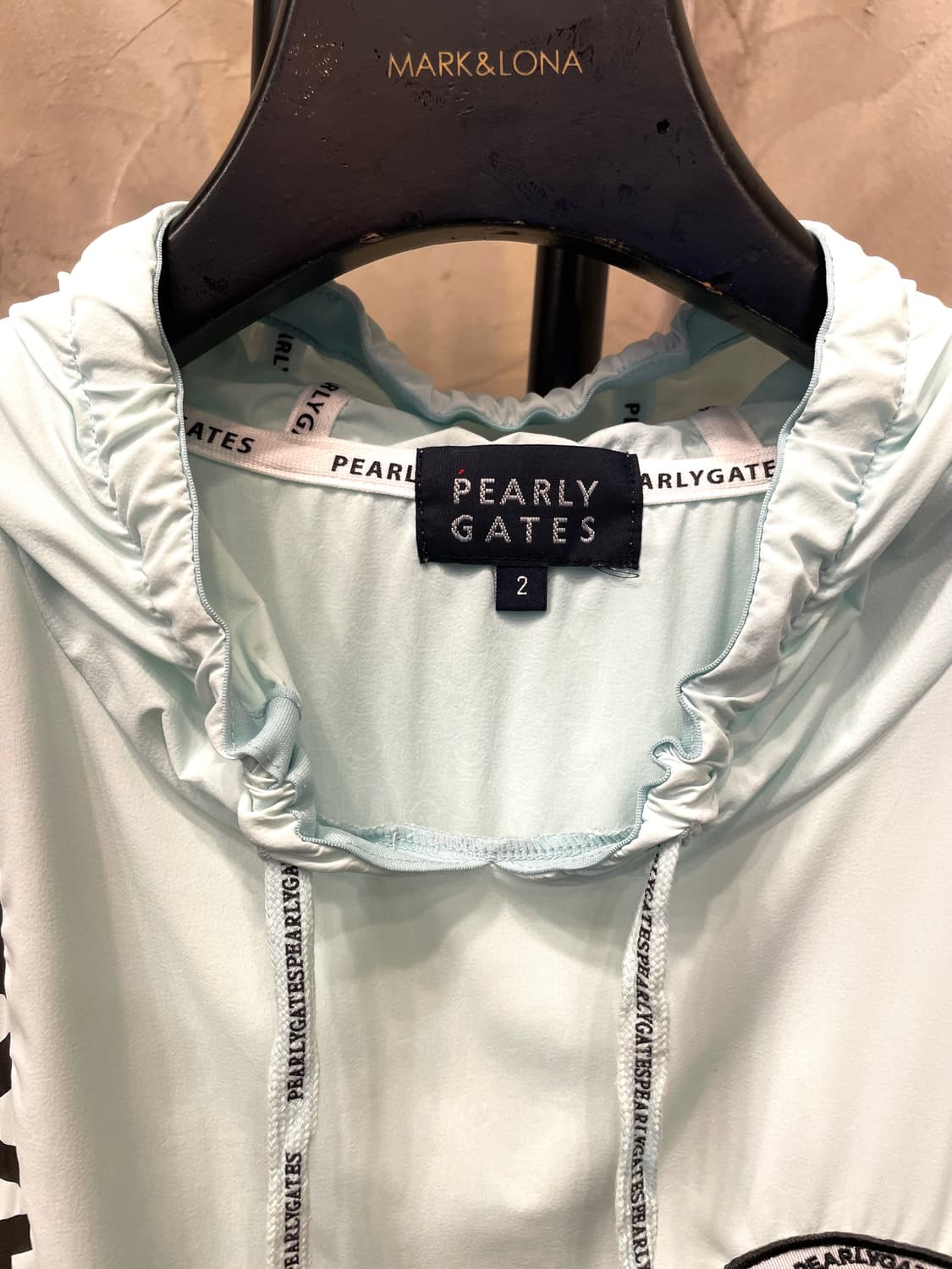 PEARLY GATES 여성 골프복 민소매 후드 바람막이  2 상품이미지7