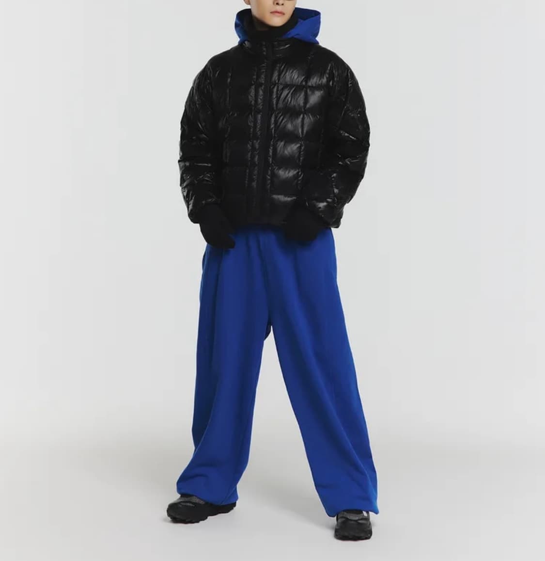 [S]무신사스탠다드 탱커 스텐넥 경량 자켓/블랙 상품이미지2