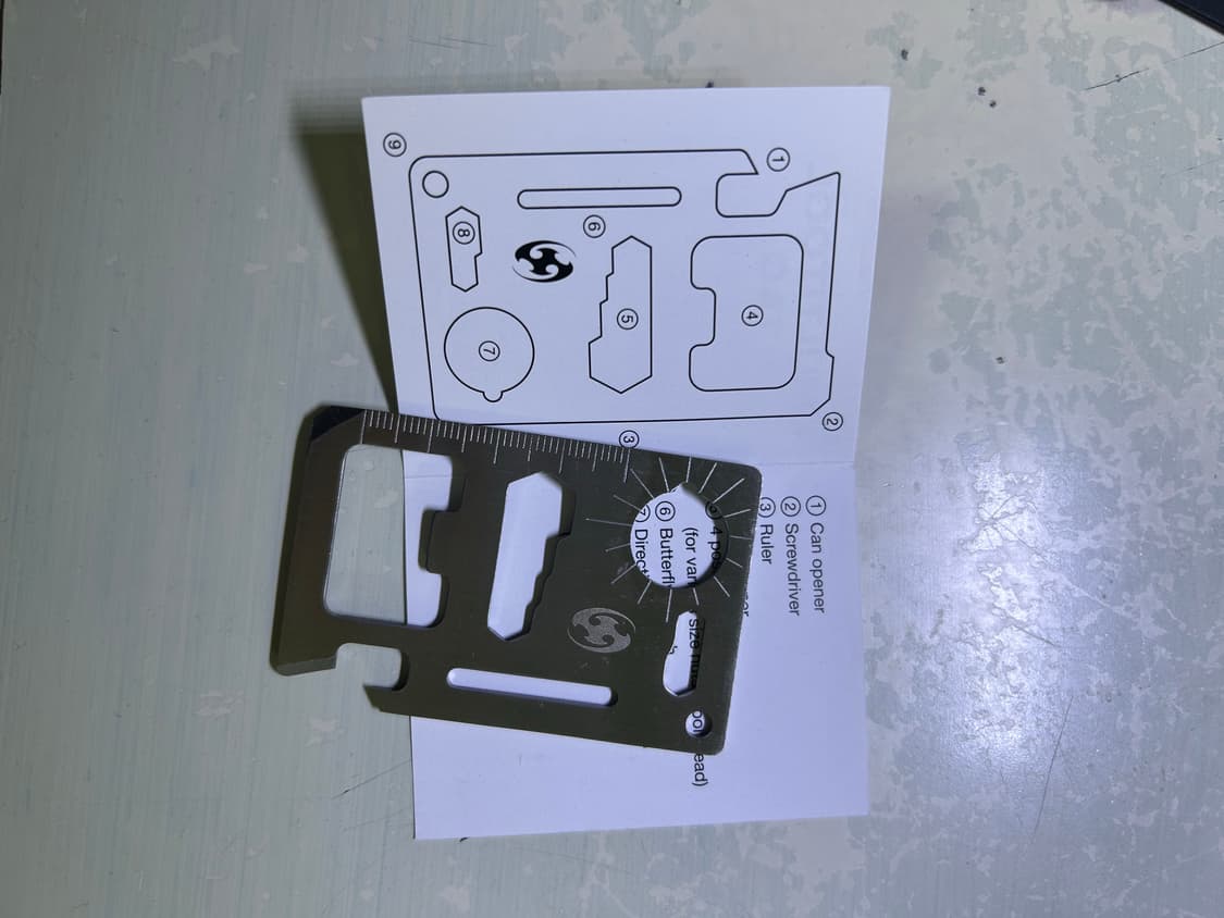 산산기어 sansan gear multitool tag 2개 상품이미지1