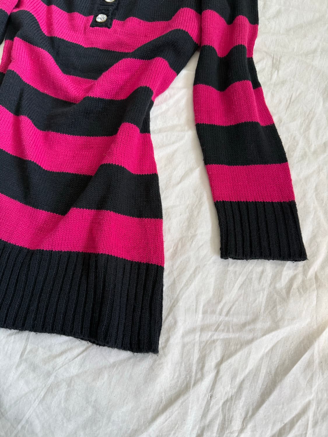 나나 펑크 캐캐체 니트 미니원피스 상품이미지4