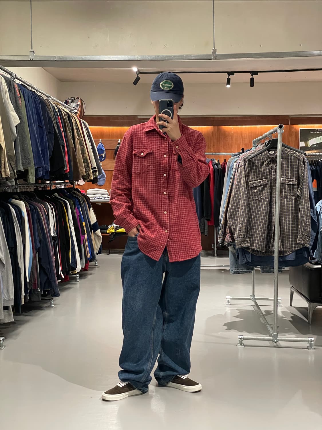 CHAPS 체크 셔츠 상품이미지2