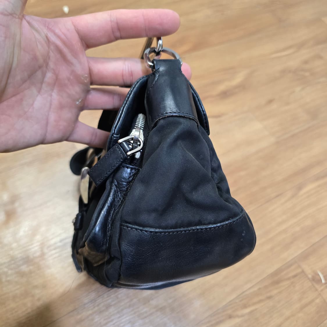 PRADA 프라다 포코노 가죽 숄더백  상품이미지3