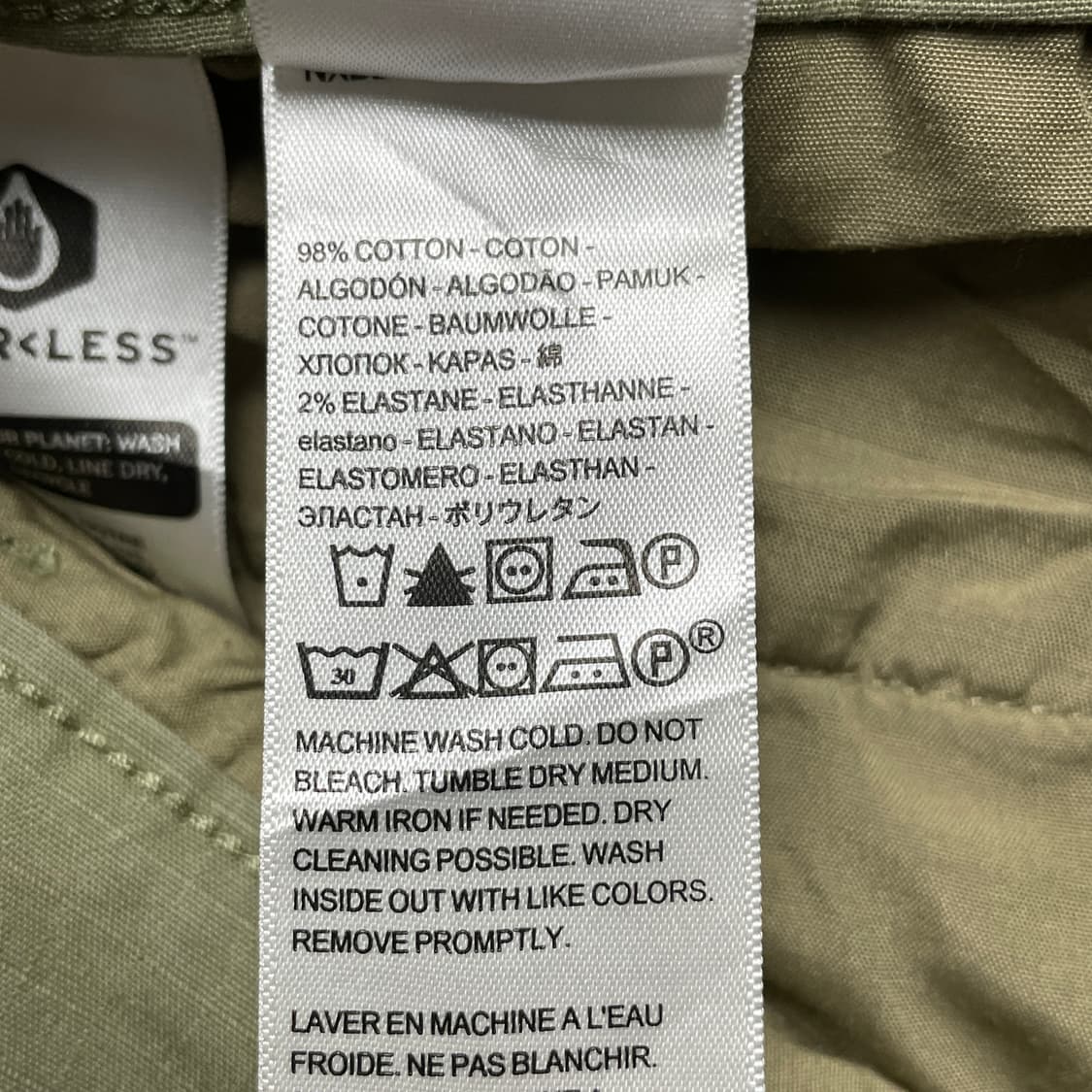 DOCKERS 다커즈 빈티지 카키 카고 하프 팬츠 A00789 상품이미지10