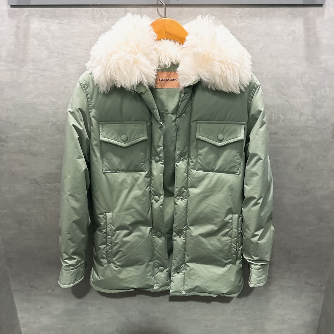 이브살로몬 여성 양털카라 덕다운 패딩 점퍼 자켓 70% 상품이미지1