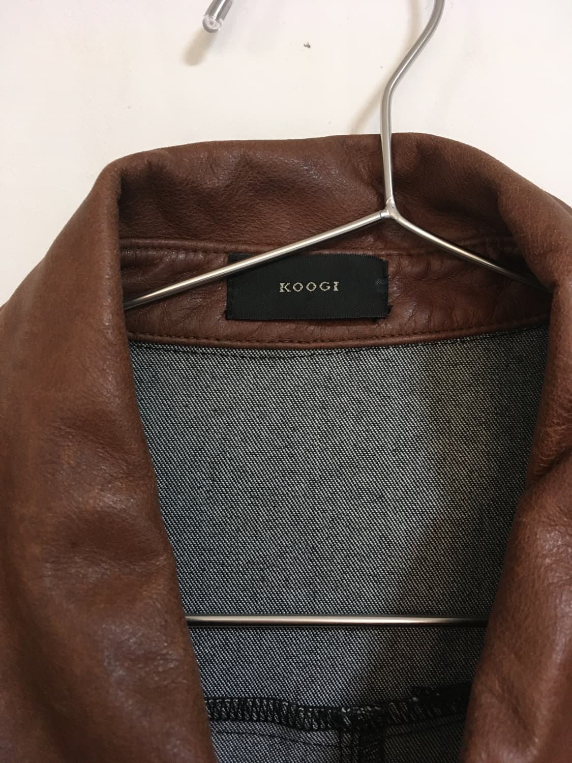 KOOGI Leather Trim Studded Western Jacke 상품이미지7