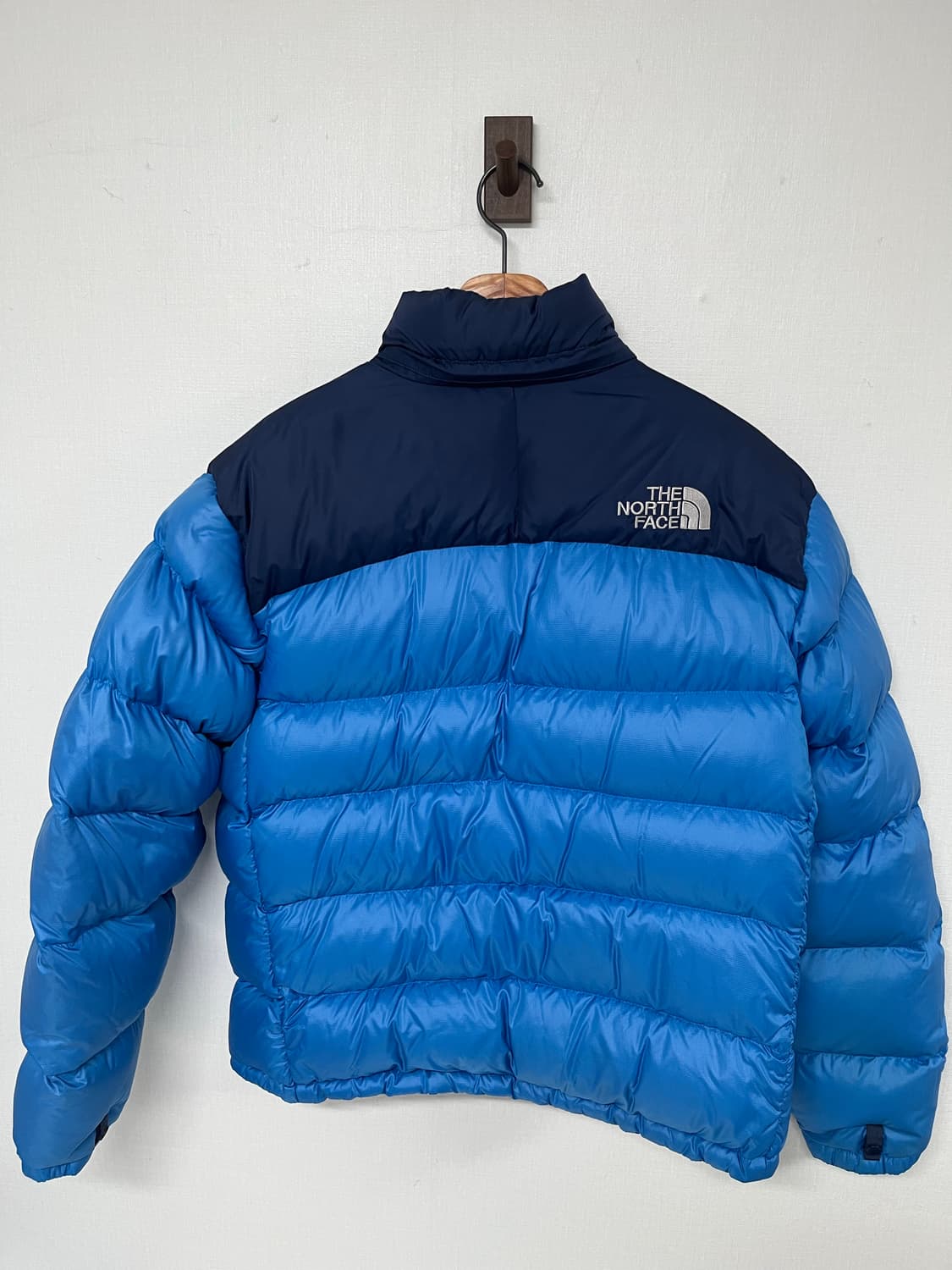 노스페이스 눕시 패딩 블루L 상품이미지3