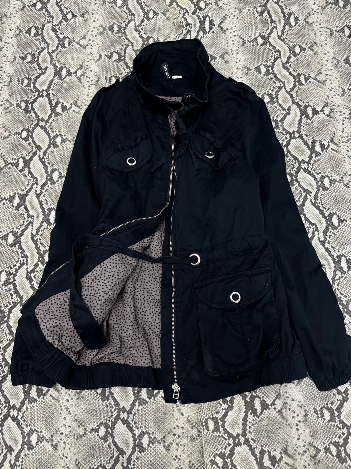 “Vintage” Y2K Mood Star Print Multi Pock 상품이미지1
