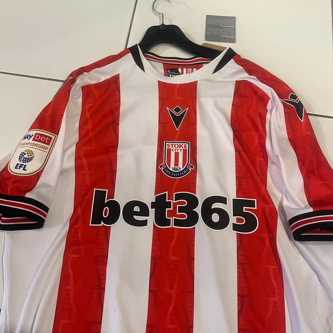 스토크시티 배준호 친필사인 유니폼 새상품 상품이미지5