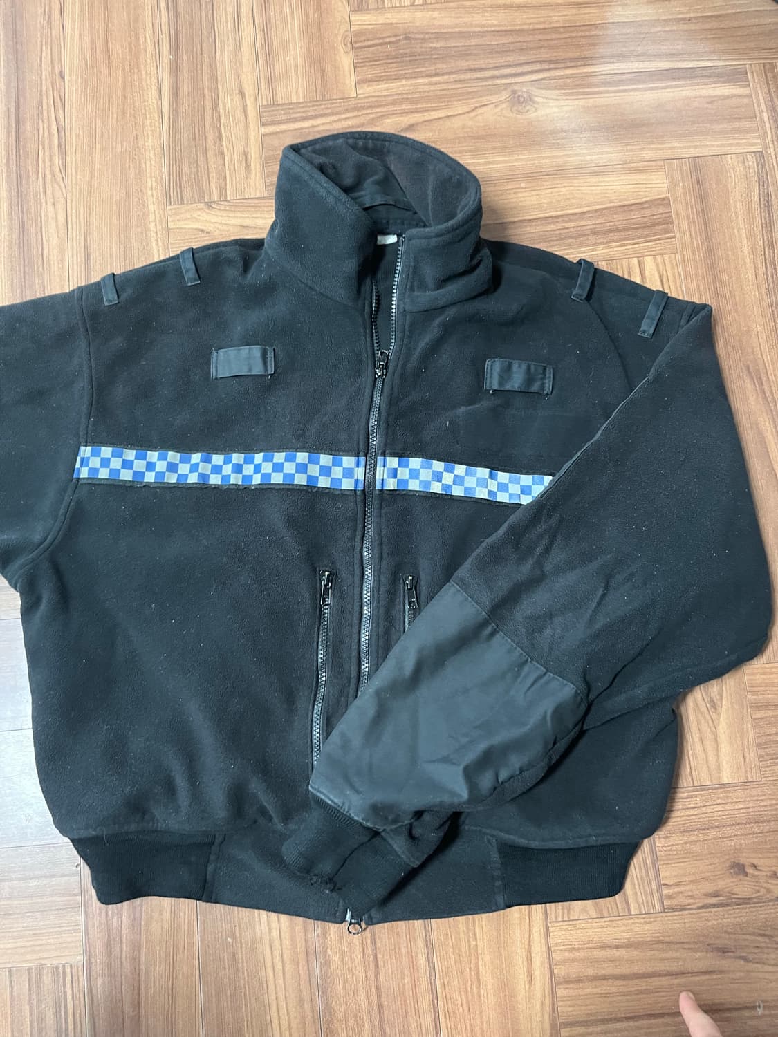 빈티지 polizei 플리스 자켓 상품이미지3