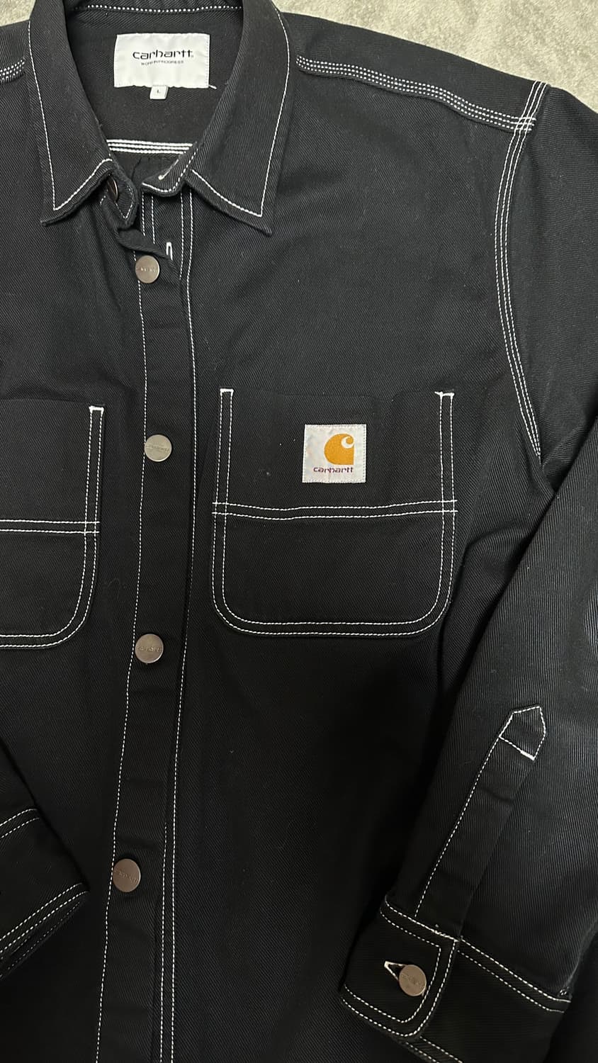 칼하트 wip 초크 셔츠 블랙 상품이미지2