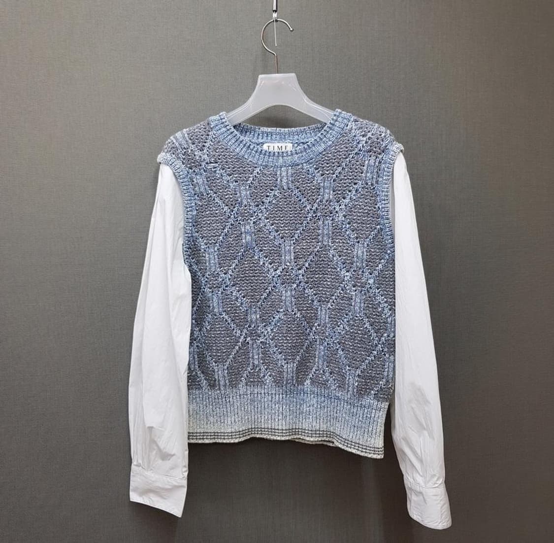 한섬 타임 2022 레이어드 셔츠 F사이즈 상품이미지2