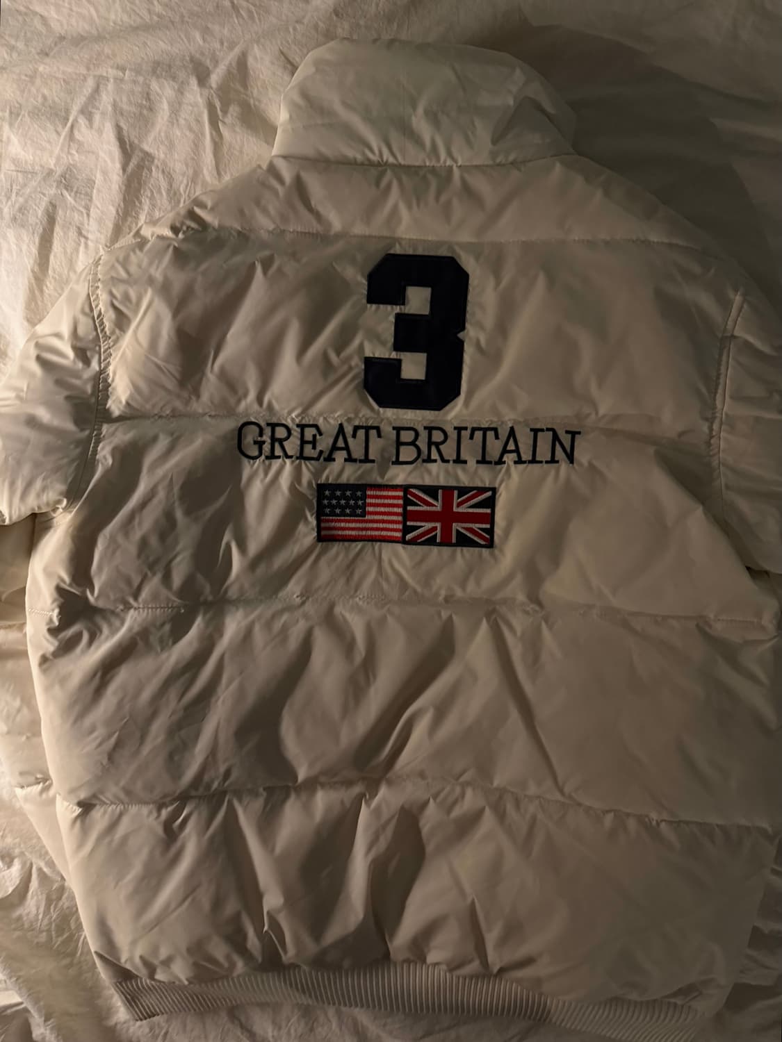 폴로 빅포니 브리튼 패딩 화이트 상품이미지3