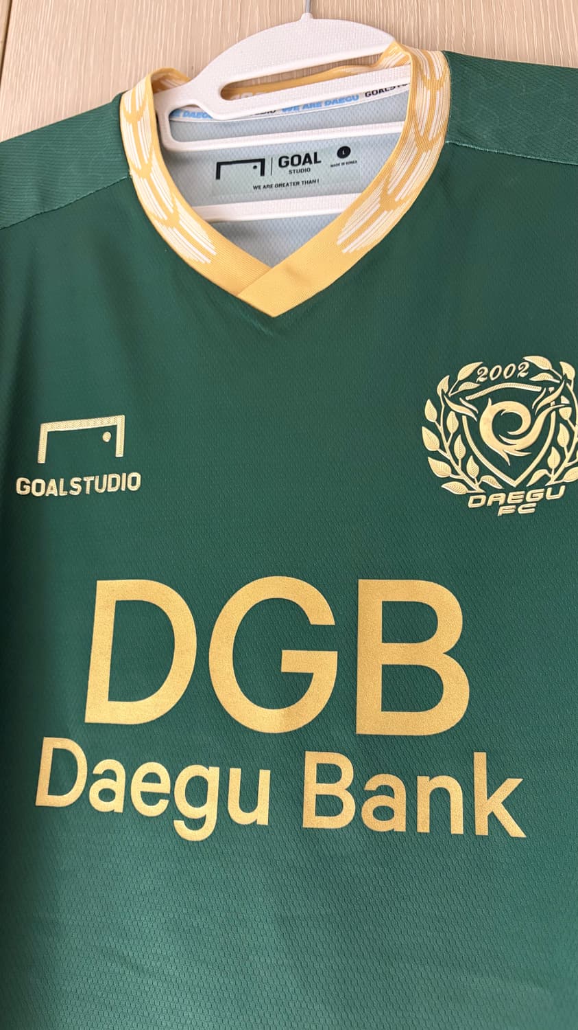 (L) 2022 대구fc ACL 어센틱 어웨이 gk유니폼 새상품 상품이미지3