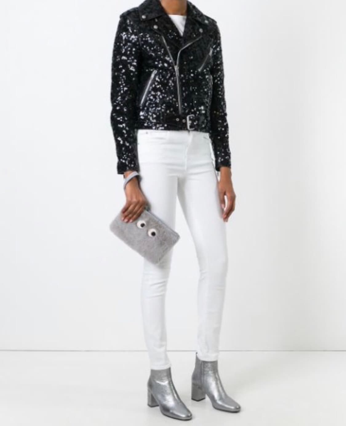 정품 안야힌드마치 정가90만 양털 클러치 가방 핸드백 미니백 아크네 마쥬 상품이미지2